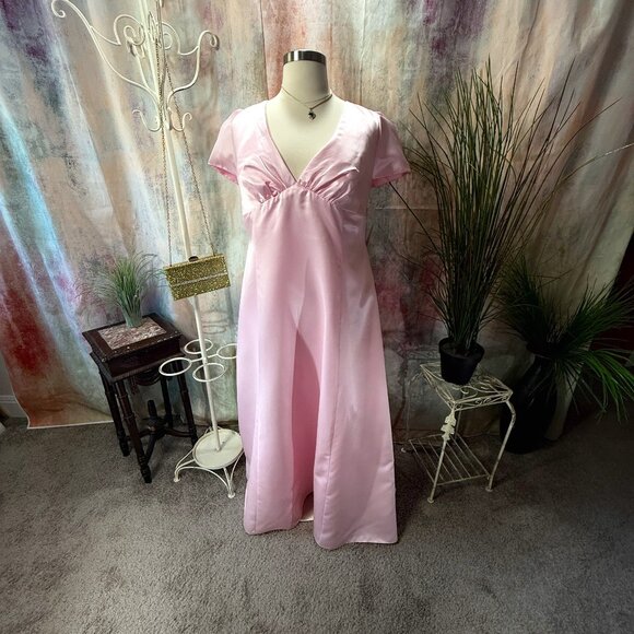 NEW 📌Neblon Satin Evening - Mother Bride/ Groom - Formal - Cruise Dress - Picture 1 of 14